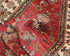 14 Feet Red Kazak Afghan Hand Knotted Wool Runner Rug